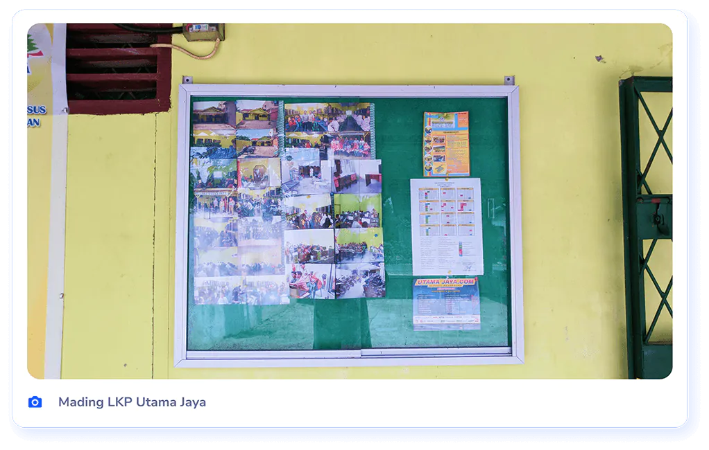 Mading LKP Utama Jaya